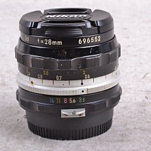 【台中品光攝影】Nikon NON-Ai 28mm F3.5 手動鏡 定焦 FI#57744J