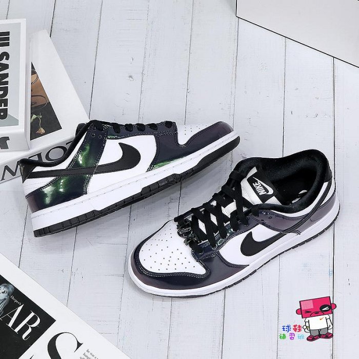 Nike WMNS Dunk Low SE Just Do It Black 25.5cm FQ8143-001-