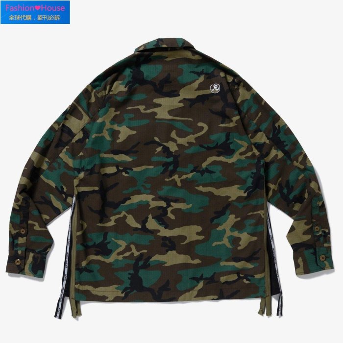 Fashion❤House』WTAPS BUDS LS COTTON RIPSTOP CAMO RICHARDSON 現貨