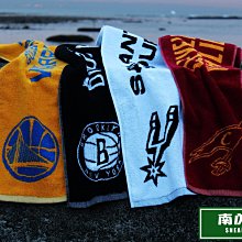 南◇現  NBA LOGO 勇士 黑白 籃網 馬刺 運動毛巾 打球/健身房必備 主場 客場 藍黃 白黑