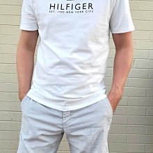 ☆【TH男生館】【TOMMY HILFIGER LOGO印圖短袖T恤】☆【TOM001M4】(XS)