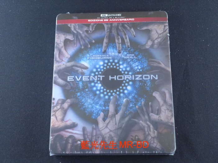 [藍光先生UHD] 撕裂地平線 UHD+BD 25週年紀念雙碟鐵盒版 Event Horizon - 無中文字幕