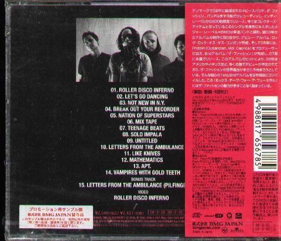 K - The Fashion - Mix Tape For A Funeral 日版 CD +1+Video NEW
