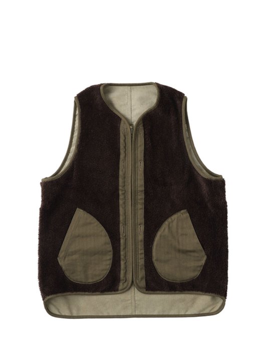 Visvim 0523905013001 LINER VEST 雙面背心。太陽選物社