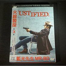 [DVD] - 火線警探 : 第三季 Justified 三碟裝 ( 得利公司貨 )