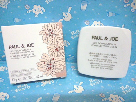 PAUL & JOE 糖瓷親肌水凝粉餅 N 12g 色號201(蕊芯)+水凝粉餅撲 ❤雪兒美妝❤