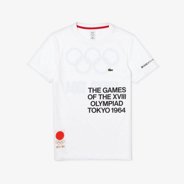 [預購] 東京奧運 Tokyo Olympics 2020 x 鱷魚牌 Lacoste 聯名 奧運遺產系列 T 卹