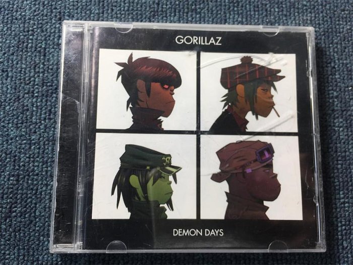 Gorillaz &ndash; Demon Days r版 T385【二手95新】