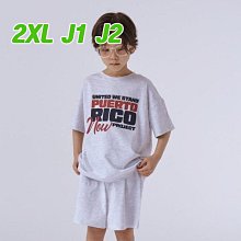 2XL~J2 ♥套裝(백멜란지) JERMAINE-2 24夏季 ELK240412-057『韓爸有衣正韓國童裝』~預購