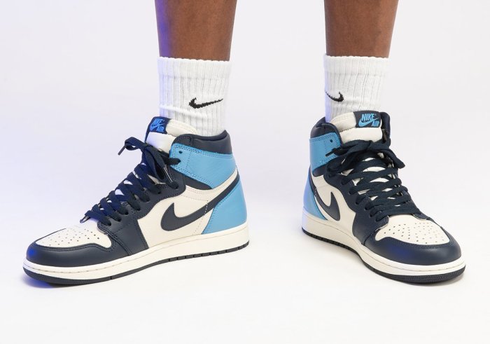 Jordan 1 Retro High Obsidian UNC 555088-140 附驗鞋證明| Yahoo奇摩拍賣