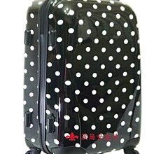 《葳爾登》Stacypolo旅行家20吋硬殼旅行箱360度行李箱鏡面登機箱TSA6027黑點20吋