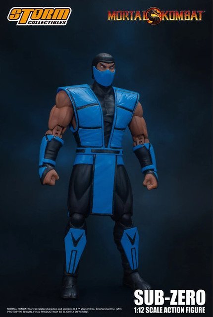 全新 Storm Toys 1/12 真人快打 魔宮帝國 Mortal Kombat 絕對零度 Sub-Zero