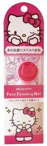 4165本通 板橋店 日本平輸 Hello Kitty 凱蒂貓 潔面 發泡網 KH-001 4956810890002