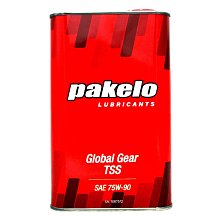 【易油網】【缺貨】PAKELO TSS 75W90 全合成齒輪油 SN1087512