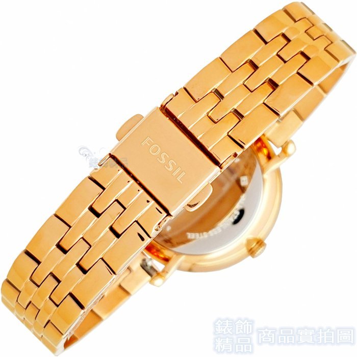 FOSSIL ES5165手錶 晶鑽珍珠貝面 日月相 玫瑰金 鋼帶 女錶【錶飾精品】