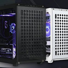 小白的生活工場*Coolermaster QUBE 500 機殼/內建垂直式顯示卡支架(黑/白)二色