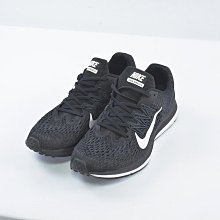 《玖隆蕭松和 挖寶網H》A倉 NIKE 耐吉 ZOOM WINFLO 5 黑色 US9 繫帶 休閒鞋 運動鞋(14004)