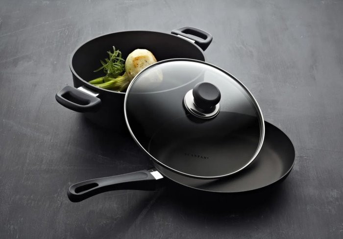 【易油網】丹麥 SCANPAN 20cm Stew pan with lid 不沾深炒鍋(含鍋蓋) #20101200