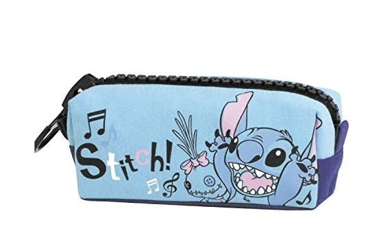 鼎飛臻坊 Disney 迪士尼 Stitch 史迪奇 大拉鍊 Let Music 造型 筆袋 筆盒 日本正版