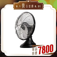 美國 VORNADO沃拿多 再造經典復古扇 SWANSB-TW21 / SWANSB-TW 霧黑