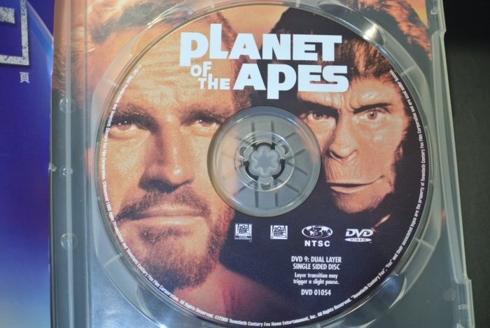 DVD ~ THE PLANET OF THE APES 浩劫餘生 ~ 1968 FOX  FXD2005