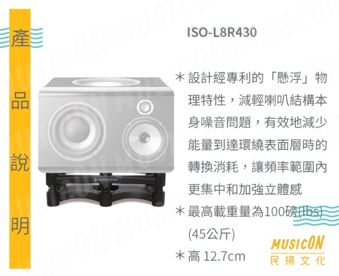 IsoAcoustics ISO-L8R430