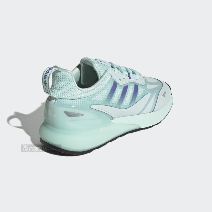 免運 ADIDAS ORIGINAL ZX 2K BOOST 2.0 綠 GZ7826 輕量 運動鞋【GL代購】