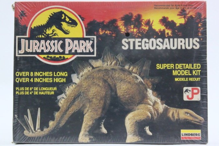 【統一模型】LINDBERG《侏羅記公園-劍龍 JURASSIC PARK - STEGOSAURUS》# 70274