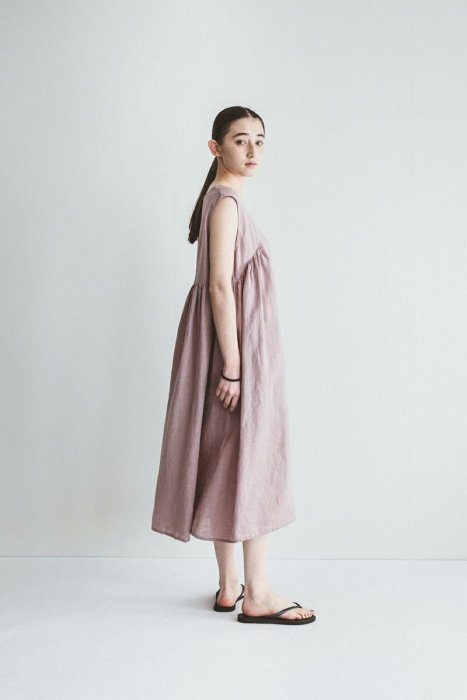 "PINK & GREY"fog linen work 洋裝 TRUDA DRESS ROSE  現貨