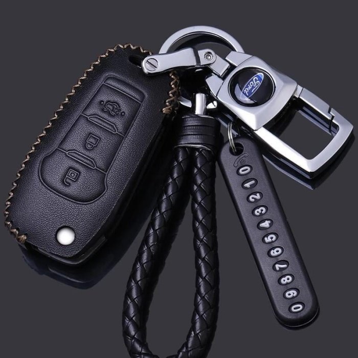 現貨福特 Ford FOCUS   3.5 MK4 KUGA ESCORT KUGA 鎖匙鑰匙套鑰匙皮套圈包