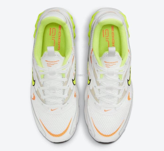 【代購】Nike Zoom Air Fire 螢光綠 復古休閒運動慢跑鞋 CW3876-104女鞋