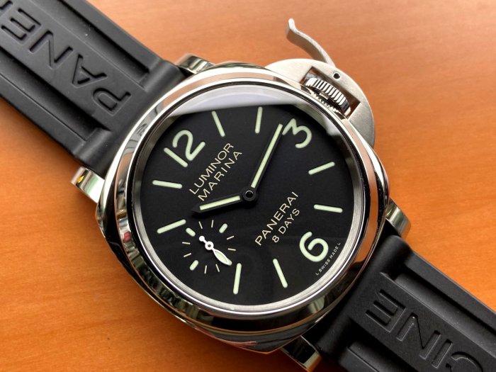 飛馬當舖 售 PANERAI 沛納海 LUMINOR PAM510 八日鍊 手上鍊 三明治面盤 盒單齊全 44mm