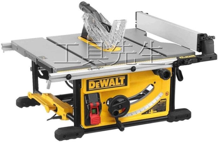 含稅價／DWE7492【工具先生】公司貨 得偉 DEWALT 木工 10吋 桌上型圓鋸機 平台圓鋸機 桌上圓鋸機