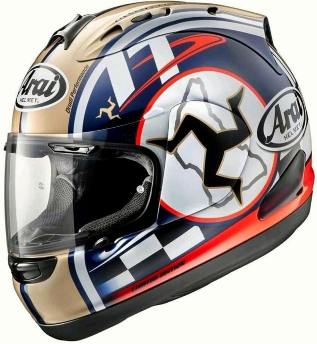 Arai RX-7 RR5 曼島TT安全帽 可刷卡 可分期 曼島限定款