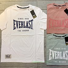 塞爾提克~EVERLAST 男生 美國拳擊品牌 舒適棉質 圓領T恤 短袖衣服 經典布標 三色-有大尺碼