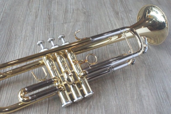 ＊雅典樂器世界＊極品 正台灣製 外銷世界名牌 Chateau 白銅+黃銅 小號 小喇叭