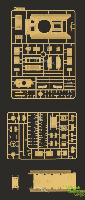 BOxx潮玩~麥田 RM5079 1/35 T-34/85坦克 1944年型174廠 拼裝模型