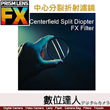 【數位達人】PrismLens FX Filter 中心分裂折射濾鏡［82mm］特效濾鏡 濾鏡 柔光鏡 相機 攝影 電影