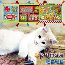 【🐱🐶培菓寵物48H出貨🐰🐹】Petmate Fatcat《肥貓魔毯》早餐│海鮮│雞腿送試吃包 特價339元