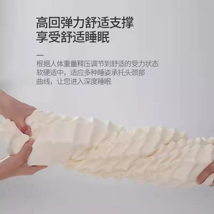 泰國皇家乳膠枕頭純天然橡膠原裝進口抗菌防螨保護頸椎家用枕芯-瑞芬好物家居
