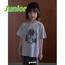 JS~JL ♥上衣(灰) GROWB-2 24夏季 GRB240415-065『韓爸有衣正韓國童裝』~預購