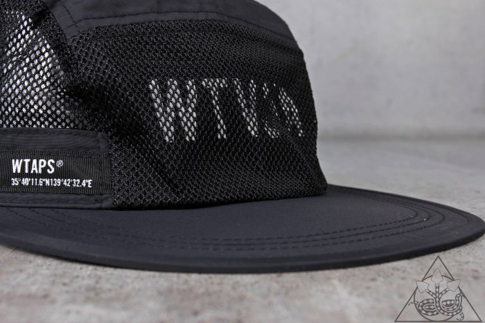 HYDRA】Wtaps / T-7 01 / Cap / Nylon 網眼平沿帽帽子【221HCDT-HT10