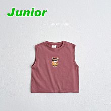 JS~JM ♥上衣(빈티지레드) VIVID I-2 24夏季 VIV240429-635『韓爸有衣正韓國童裝』~預購