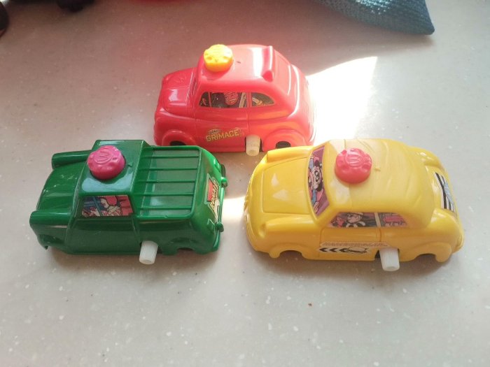 麥當勞四小福玩具，麥當勞四小福車隊 ，麥當勞發條玩具，19913859