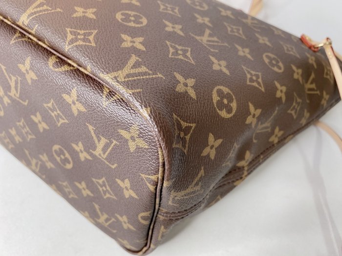 LV 全新NEVERFULL MM老花托特包