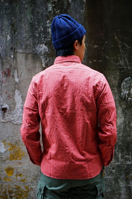 [BTO-Ame Casual] SUGAR CANE JEAN CORD WORK SHIRT 細埋線條紋工裝襯杉