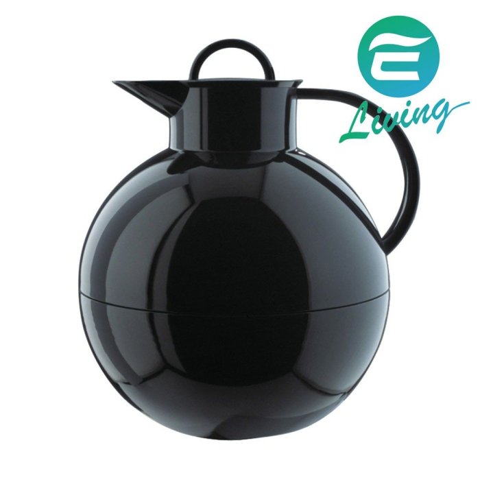 【易油網】【缺貨】ALFI Jug Kugel black 真空雙層保溫壼(黑色)0,94L #0105.020.094