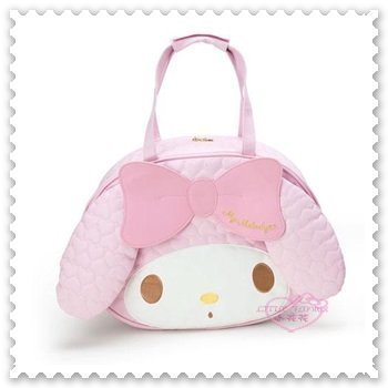 ♥小公主日本精品♥《Melody》美樂蒂 行李箱 造型包 拉桿包 造型包 拉桿行李箱 肩背包