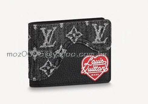 專櫃購入Louis Vuitton LV Human made NIGO 聯名皮夾短夾＊＊