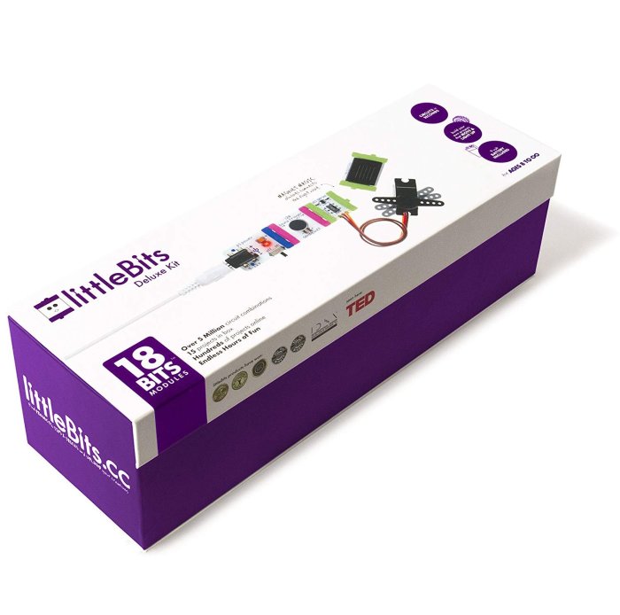 littleBits Electronics Deluxe Kit 18塊模組 全新 現貨 含稅